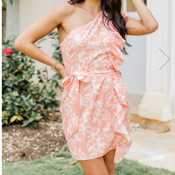 Pink Lily Mini Dress - Picture 1 of 5